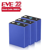 EVE 3.2V 304Ah Lithium Iron Phosphate Cell lifepo4 battery Cycle 4000 Times Solar 12V 304Ah 12V 320Ah cells EU US TAX FREE